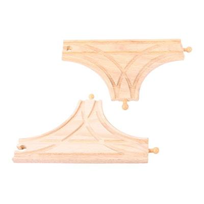 Bigjigs houten rails - t-splitsing, 2st.
