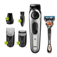 Braun BT5260 - Baardtrimmer en Haartrimmer – Zwart/Metaalzilver + Gillette Fusion 5 ProGlide Scheermes - thumbnail
