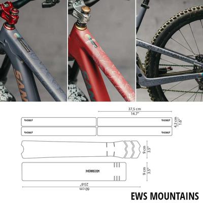 DYEDBRO EWS Mountains Frame Protector Kit