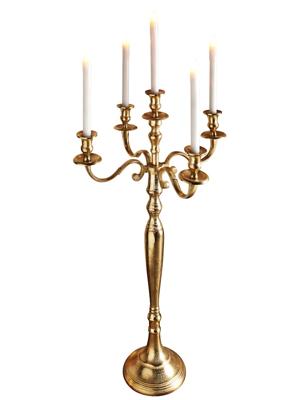 Boltze Home kandelaar goud 30x30x40cm