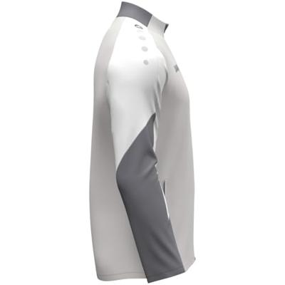 JAKO 9370 Polyestervest Dynamic - Lichtgrijs/Wit/Grijs - L