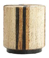 Light & Living Poef 'Yuturi' Bananenblad, kleur Naturel - thumbnail