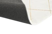 Tapijt DKD Home Decor Wit Ruiten Modern (60 x 240 x 2,2 cm) - thumbnail