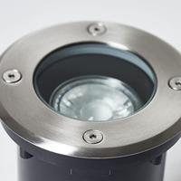 Brilliant Itch 91038A82 Buitenlamp (inbouw), Vloerinbouwlamp GU10 Zilver - thumbnail