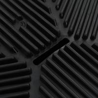 Huisdierentoilet met bak en kunstgras 63x50x7 cm groen - thumbnail