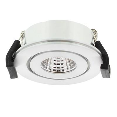 Serre LED inbouwspot aluminium 3.3W 2700K 863641