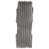 VidaXL Tuinlatwerken 5 st 180x30 cm massief vurenhout grijs - thumbnail