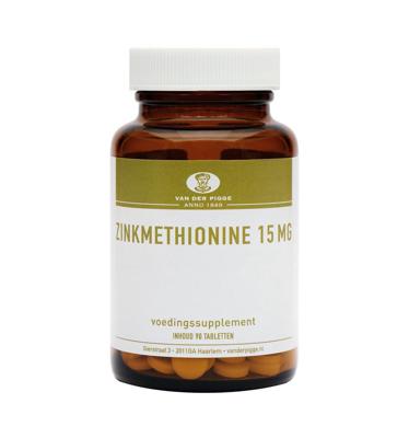 van der Pigge Zinkmethionine 15mg 90 Tabletten van der Pigge Zinkmethionine 15mg 90 Tabletten