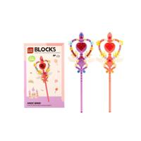 Bouwsteentjes toverstaf 27-delig - thumbnail