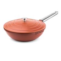 Westinghouse Performance Series Wokpan Inductie - 28cm Wok met Deksel - Rood - thumbnail