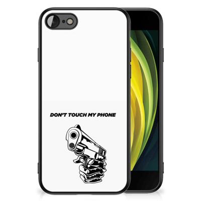 iPhone SE 2022 | SE 2020 | 7/8 | Telefoon Hoesje | Gun Don't Touch My Phone