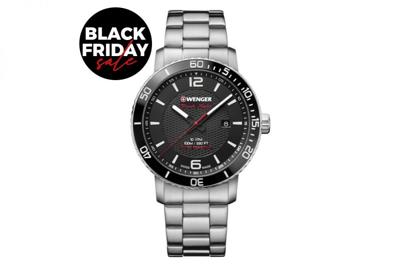 Wenger 01.1841.104 Heren Horloge Swiss-made 44mm 10 ATM