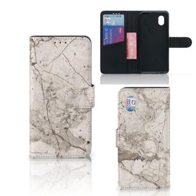 Alcatel 1B (2020) | Bookcase | Marmer Beige