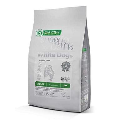 NATURE'S PROTECTION Superior Care White dog Small breeds Insect - droog hondenvoer - 1,5kg