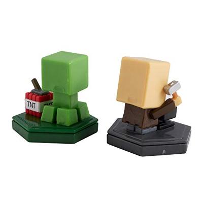 Minecraft Earth Boost Mini Figures 2-Pack - Villager & Creeper Minecraft Earth Boost Mini Figures 2-Pack - Villager & Creeper