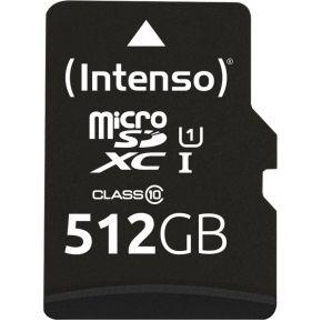 Intenso 512GB microSDXC Performance microSD-kaart 512 GB Class 10 UHS-I Waterdicht