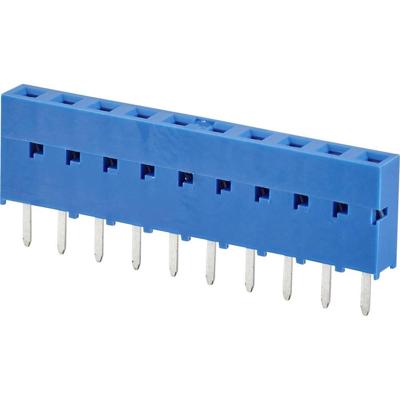 FCI Female header (standaard) Aantal rijen: 1 Aantal polen per rij: 6 76341-306LF 1 stuk(s)