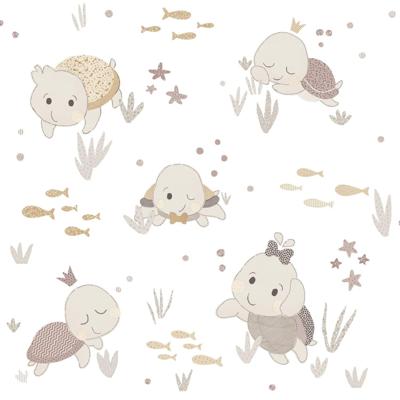 Cristiana Masi Happy Behang met schildpadjes - 14850