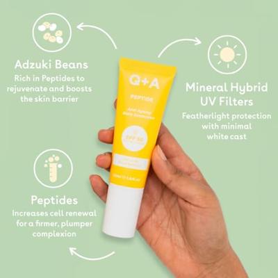 Q+A Zonnebrandcrème Peptide SPF 50 Q+A Zonnebrandcrème Peptide SPF 50