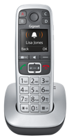 Gigaset E560 Single DECT Telefoon Zilver/Grijs - thumbnail