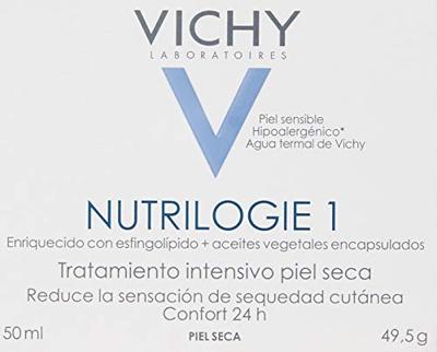 Vichy Vichy Nutrilogie 1 Dagcrème Droge Gevoelige Huid 50ml - thumbnail