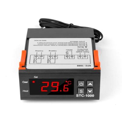 STC-1000 24V digitale temperatuurregelaar LED temperatuur regulator thermostaat voor incubator Relais 10A verwarming en koeling