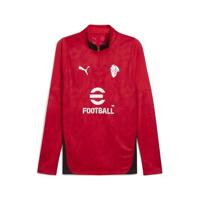 AC Milan 1/4 Zip Trainingspak Senior 2025/2026 Rood - Maat L - Kleur: RoodZwart | Soccerfanshop - thumbnail