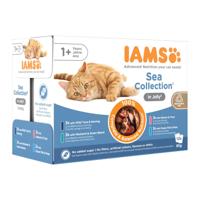 Iams Delights Adult Sea Collection in jelly natvoer kat (12x85 g) 24 x 85 g - thumbnail
