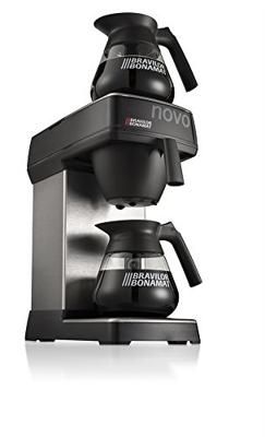 Bravilor Bonamat filterkoffieapparaat Novo met glazen koffiekan
