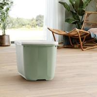 SAVIC KATTENBAK HOP IN BOTANICAL GROEN 58,5X39X39,5 CM - thumbnail