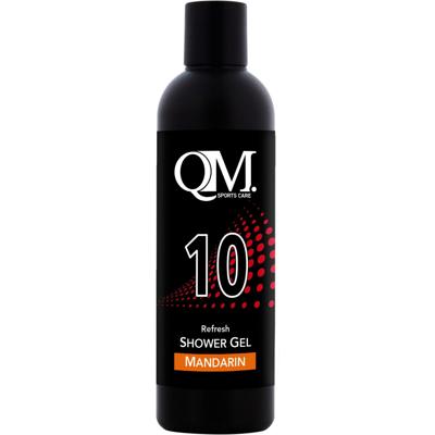 Qm sports care 10 showergel fresh mandarine fles 200ml