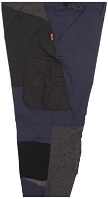 Blåkläder Service werkbroek met 4-weg stretch 14221645 | Donker marineblauw/Zwart | Maat 56 - 7330509734513