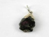 Edelstenen Hanger Toermalijn Watermeloen - thumbnail