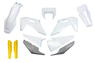 UFO PLAST kappenset trim kit ufo husqvarna oem wt/ye/gr