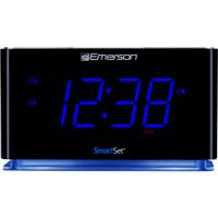 Emerson Radio CKS1507 wekker digitaal alarm klok zwart, zilver - thumbnail