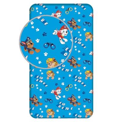 Paw Patrol Hoeslaken Adventure 90 x 200 cm blauw