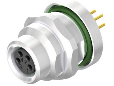 Weidmüller 2421610000 Sensor/actuator inbouwconnector M8 Aantal polen (sensoren): 4 Bus, inbouw verticaal 10 stuk(s)