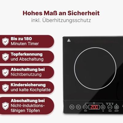 Clatronic DKI 3609 263703 Inductieplaat Met panherkenning Clatronic DKI 3609 263703 Inductieplaat Met panherkenning