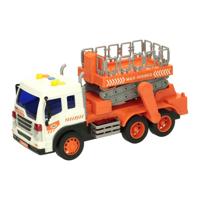 Truck met Hoogwerker met Licht en Geluid - thumbnail