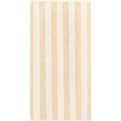 Cawö Cawo Pure Strepen Handdoek 50/100 beige