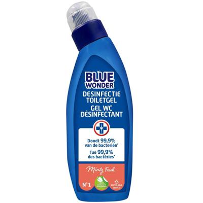 Toiletreinger Blue Wonder Desinfectie gel 750ml | 6 stuks