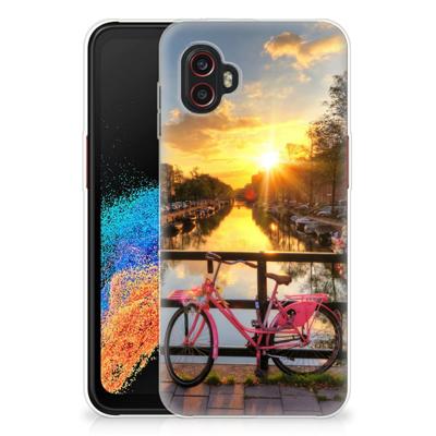 Samsung Galaxy Xcover 6 Pro | Silliconen Back Cover | Amsterdamse Grachten