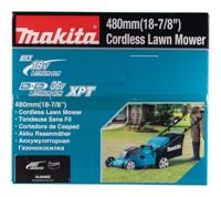 Makita DLM480Z Accu Grasmaaier 48cm 2x18V Basic Body - thumbnail