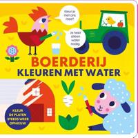 Kleurboek Kleuren met Water Boerderij - thumbnail
