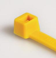 HellermannTyton 116-08014 T80R-N66-YE-C1 Kabelbinder 210 mm 4.60 mm Geel 100 stuk(s) - thumbnail