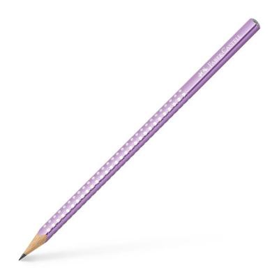 Faber Castell Potlood Grip sparkle - violet metallic