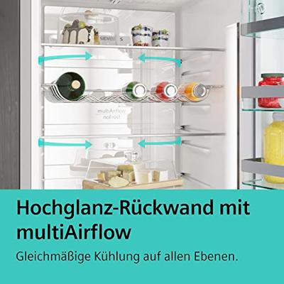 Siemens KG39NXXBF extraKlasse Koel-vriescombinatie Zwart