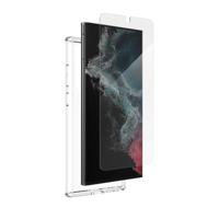 ZAGG iFrogz Defence beschermhoes compatibel met Samsung Galaxy S22 Ultra, bonusschermbeschermer, duurzaam, klikbestendig, antislip, slank, gerecycled, helder - thumbnail