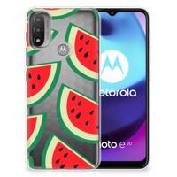 Motorola Moto E20 | E40 | Siliconen Case | Watermelons - thumbnail