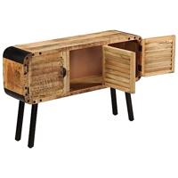 Dressoir 120x30x76 cm massief mangohout - thumbnail